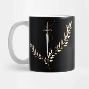 Golden sword Mug